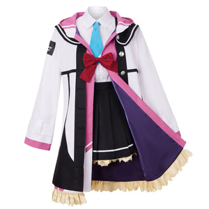 Game Blue Archive Saiba Momoi Cosplay Costume Suit Jacket Shirt Skirt Halloween Outfit