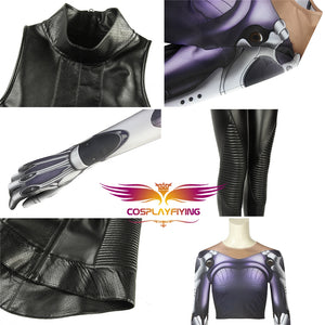 2019 Movie Alita: Battle Angel Alita Battle Jumpsuit with Metal Arm Cosplay Costume Version B