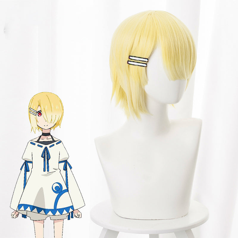 Short blonde anime wig online