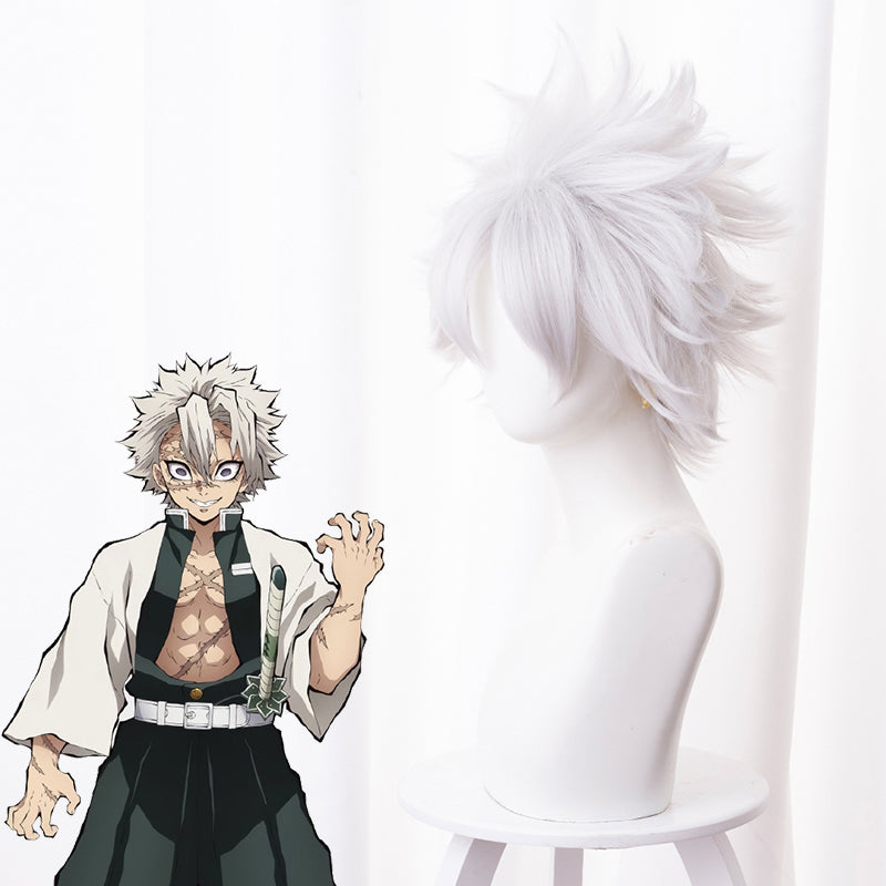 Silver store anime wig