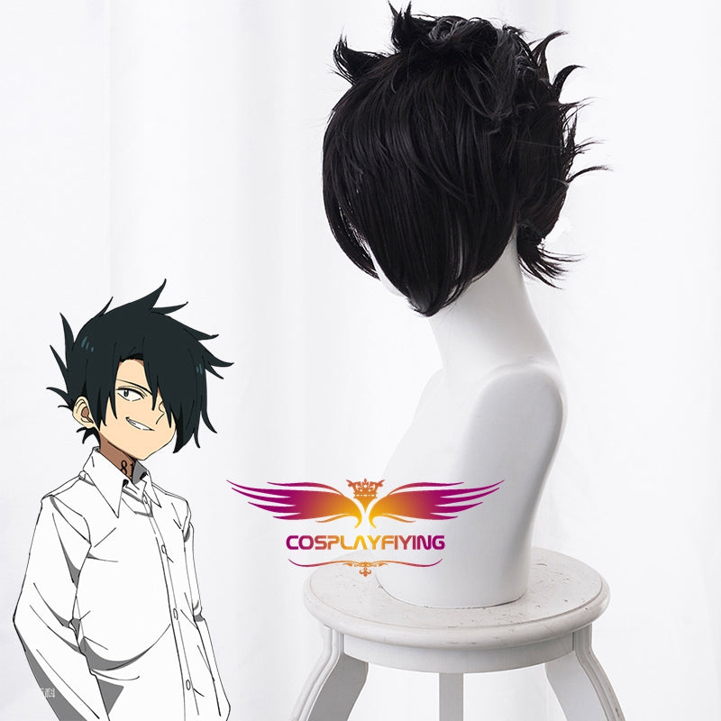 Cosplayflying - Buy Anime The Promised Neverland Ray Black Short Curly  Cosplay Wig Cosplay for Boys Adult Men Halloween Carnival Party