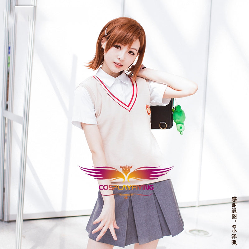 A Certain Magical Index Toaru Majutsu No Index Toaru Kagaku No Railgun  Accelerator Cosplay Costume