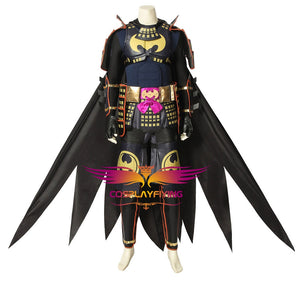 DC Comics Batman Ninja Bruce Wayne Cosplay Costume Full Set for Halloween Carnival