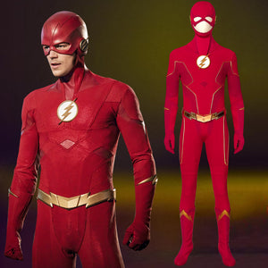 DC Comics The Flash Season 6 Barry Allen Cosplay Costume Version B for Halloween Carnival