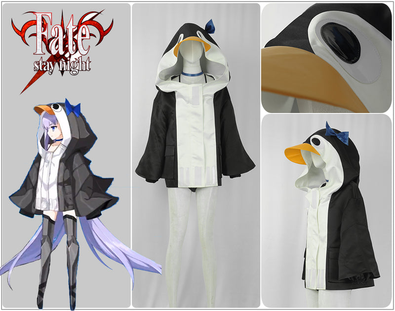 Cosplayflying Buy FGO Meltryllis Mysterious Alterego Penguin Cosplay Costume Cute Hoodies Jacket Custom Made Carnival