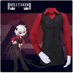 Game Helltaker the Sour Demon Malina Cosplay Costume Custom Made Halloween Carnival Party