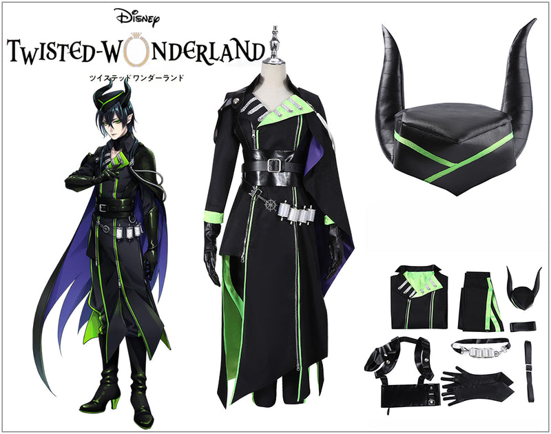 Disney Twisted Wonderland Malleus Draconia Cosplay Costume