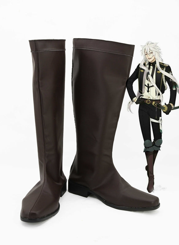 Cosplayflying Buy Game Anime ONLINE Touken Ranbu Online Fox Ball kogitsunemaru Cosplay Shoes Boots Custom Made for Adult Men and Women Halloween Carnival