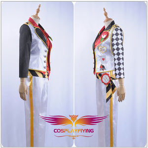 Game Twisted-Wonderland Alice in Wonderland Ace Trappola Cosplay Costume Male Uniform Outfit