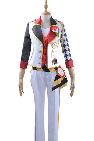 Game Twisted-Wonderland Alice in Wonderland Cater Diamond Cosplay Costume Male Uniform Outfit