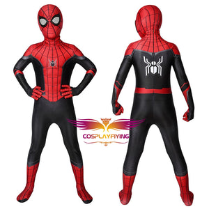 Marvel Kids Cosplay Spider-Man Far From Home Peter Parker Jumpsuit Child Size Cosplay Costume