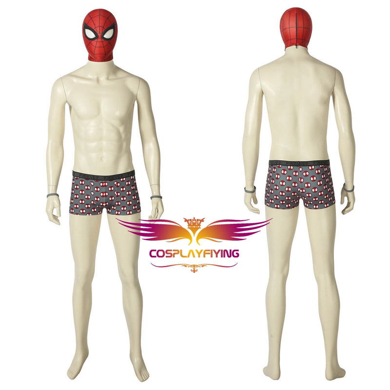 Spider-Man PS4 Undies Peter Parker Spiderman Cosplay Costume with Shor –  coscrew