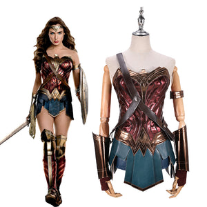 Wonder Woman Diana Adult Women Cosplay DC Comics Batman v Superman: Dawn of Justice Costume Classic Version