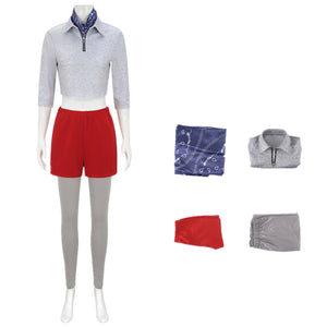 4 Pieces Women ST4 Eleven Cosplay Costume Sportswear Daily Outfits