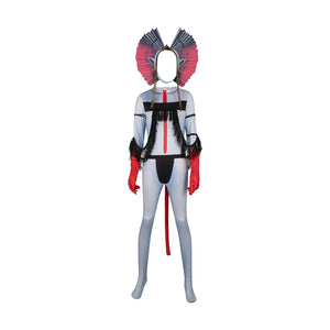 Adult Fire and Ash Ash People Varang Cosplay Costume Jumpsuit Headwear Tail