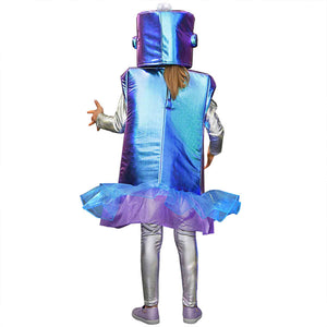 Alien ET Dress Cosplay Costume Children Party Outfit Stage Performance Clothing