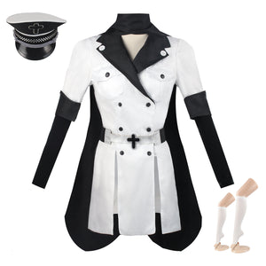 Anime Akame Ga Kill! Esdeath Empire Cosplay Costume General Apparel Clothing Uniform Outfit Halloween Customize