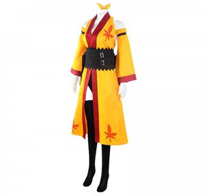Anime EDENS ZERO Flame · Jiang Yue Cosplay Costume Kimono Battle Suit Retro Style Clothing