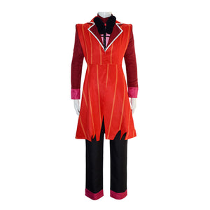 Anime Hazbin Hotel Alastor Cosplay Costume Suit Dress Halloween Carnival Outfit for Men Women