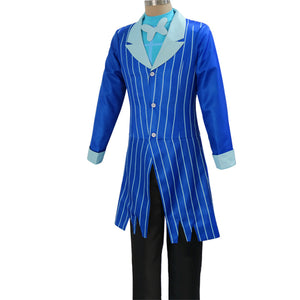 Anime Hazbin Hotel Alastor Cosplay Costume Suit Jacket Coat Shirt Pants Halloween Outfit