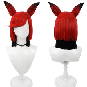 Anime Hazbin Hotel Cosplay Wig Vaggie Cherri Bomb Charlie Momningstar Angel Dust Lute Alastor