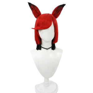 Anime Hazbin Hotel Cosplay Wig Vaggie Cherri Bomb Charlie Momningstar Angel Dust Lute Alastor