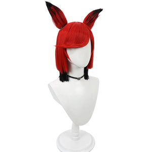 Anime Hazbin Hotel Cosplay Wig Vaggie Cherri Bomb Charlie Momningstar Angel Dust Lute Alastor