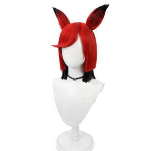 Anime Hazbin Hotel Cosplay Wig Vaggie Cherri Bomb Charlie Momningstar Angel Dust Lute Alastor