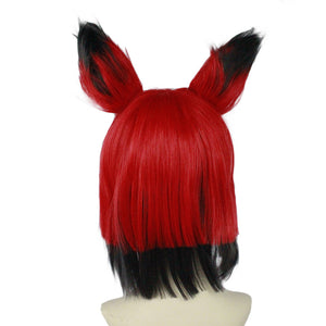 Anime Hazbin Hotel Cosplay Wig Vaggie Cherri Bomb Charlie Momningstar Angel Dust Lute Alastor