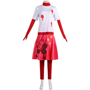 Anime Hazbin Hotel Niffty Cosplay Costume Women Dress Suit Halloween Carnival Outfit