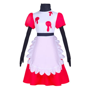 Anime Hazbin Hotel Niffty Cosplay Costume Women Girls Suit Dress Halloween Carnival Outfit