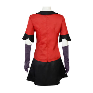 Anime Hazbin Hotel Vaggie Cosplay Costume Shirt Skirt Halloween Carnival Outfit for Women
