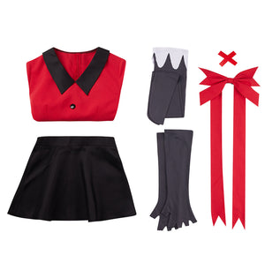 Anime Hazbin Hotel Vaggie Cosplay Costume Suit Shirt Skirt Halloween Outfit Uniform