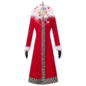 Anime Hazbin Hotel Valentino Cosplay Costume Suit Dress Jacket Coat Halloween Outfit