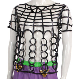 Anime JoJo's Bizarre Adventure Diavolo Cosplay Costume Hollow Top Halloween Carnival Clothing