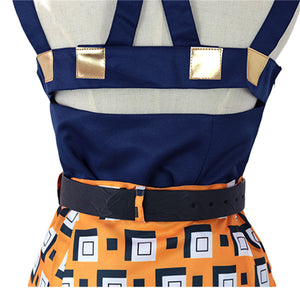 Anime JoJo's Bizarre Adventure Narancia Ghirga Cosplay Costume Halloween Carnival Clothing