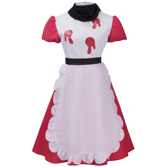 Anime Hazbin Hotel Niffty Cosplay Costume Women Dress Suit Halloween Outfit