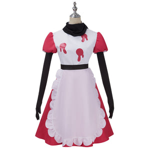 Anime Hazbin Hotel Niffty Cosplay Costume Women Dress Suit Halloween Outfit