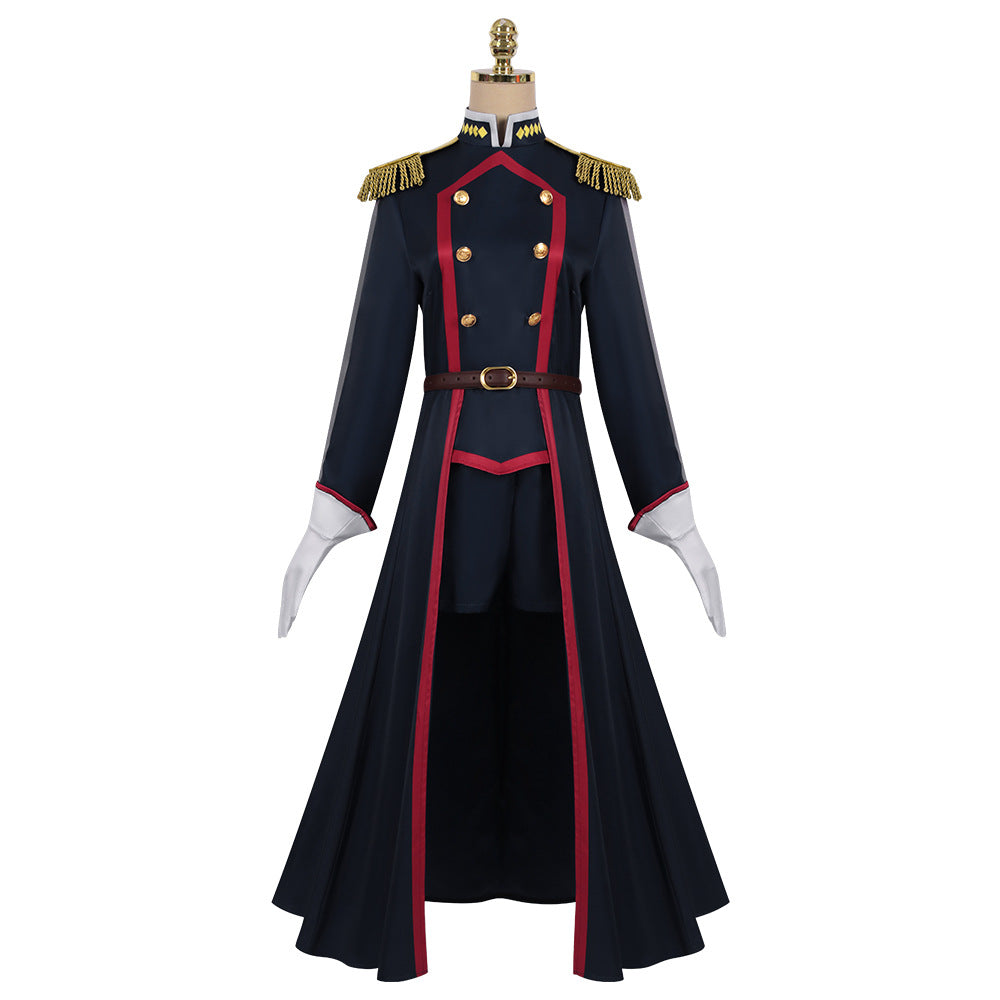 Anime Mato Seihei no Slave Uzen Kyoka Cosplay Costume Black Combat Uniform  Set Suit - Cosplayflying