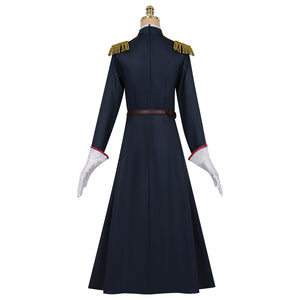 Anime Chained Soldier Mato Seihei no Slave Uzen Kyoka Cosplay Costume Black Combat Uniform Set Suit