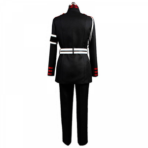 Anime Seraph of the end Guren Ichinose Military Cosplay Costumes Captain's Combat Uniform