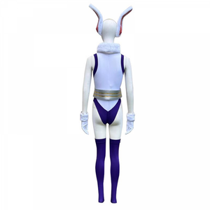 My Hero Academia Mirko Cosplay Costume Rabbit Police Officer Combat Suit Tight Clothing