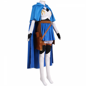 Black Clover Finral Roulacase Cosplay Costume Suit Dress Cloak Halloween Carnival Outfit with Bag