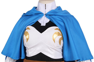 Black Clover Finral Roulacase Cosplay Costume Suit Dress Cloak Halloween Carnival Outfit with Bag