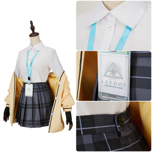 Blue Archive Izayoi Nonomi Cosplay Costume Women Shirts Jackets Clothing Campus Uniforms