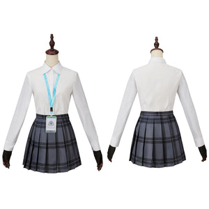 Blue Archive Izayoi Nonomi Cosplay Costume Women Shirts Jackets Clothing Campus Uniforms