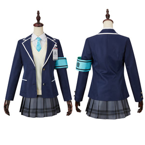 Blue Archive Okusora Ayane Cosplay Costume Japanese Youth Campus Uniforms