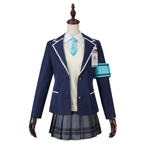 Blue Archive Okusora Ayane Cosplay Costume Japanese Youth Campus Uniforms