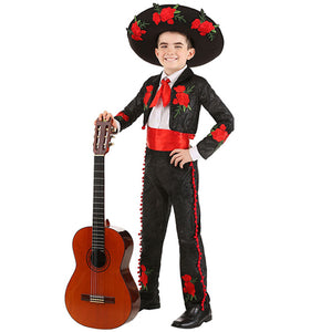 Day of the Dead Children Cosplay Costume Retro Mexican performance clothing Halloween Set