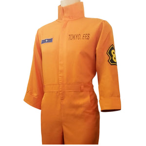 Fire Force Tamaki Kotatsu Cosplay Costume Orange Work Uniform Jumpsuit Men Women